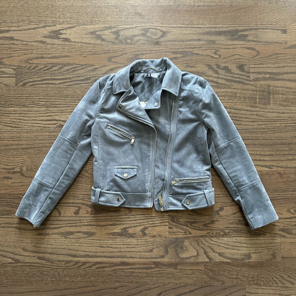 NWOT H&M Divided Suede Jacket